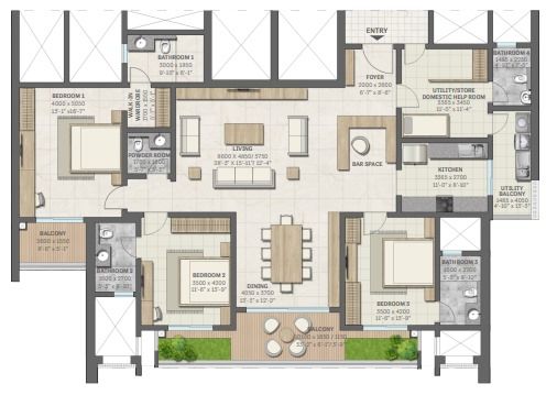 Floor Plan Background